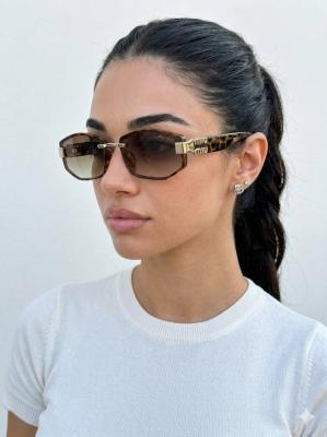 Miu Miu Leopar İthal Kadın Gözlük G4573-VLL Leopar