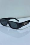 Gucci Siyah İthal Kadın Gözlük Gözlük G4582-VLL Siyah Kırmızı