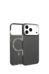 iPhone 17 Pro Max MagSafe Uyumlu Premium Karbon Fiber Telefon Kılıfı  Siyah