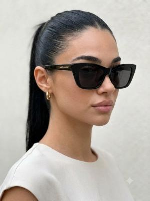 YSL Cat Eye İthal Kadın Gözlük G4587-VLL Siyah
