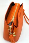Hermes Constance Siyah Omuz Çantası VLT-413 Turuncu