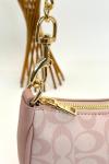 Coach Teri Signature Pembe Omuz Çantası VLT-417 Pembe