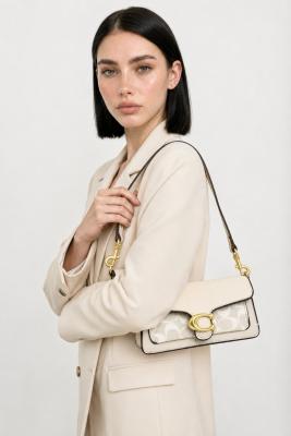 Coach Tabby Krem Small Deri Kadın El ve Omuz Çantası VLT-430 Krem
