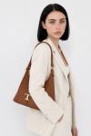 Tod s T Timeless Taba Deri Hobo Omuz Çantası VLT-436 Taba
