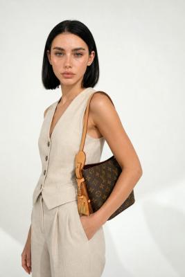 Louis Vuitton All In BB Monogram Canvas Kadın Omuz Çantası VLT-438 Ekose Kahve