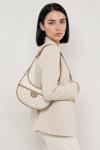 Gucci Ophidia Small GG Supreme Yarım Ay Kadın Omuz Çantası VLT-467 Krem