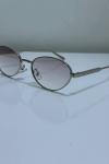 Dior Füme Metal Kasa İthal Kadın Gözlük G4596-VLL Füme