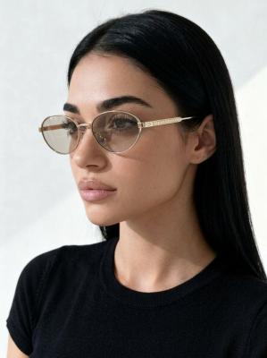 Dior Pembe Metal Kasa İthal Kadın Gözlük G4599-VLL Pembe