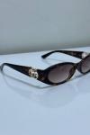Gucci Oval Frame Leopar İthal Kadın Gözlük G4605-VLL Leopar