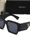 Prada Black Square Siyah İthal Unisex Gözlük G4614-VLL Siyah