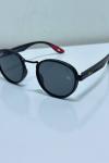 Rayban Ferrari Siyah Yuvarlak İthal Unisex Gözlük G4618-VLL Siyah