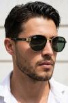 Rayban Ferrari Yeşil Cam İthal Unisex Gözlük G4628-VLL Yeşil