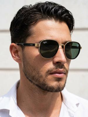 Rayban Ferrari Yeşil Cam İthal Unisex Gözlük G4628-VLL Yeşil