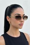 Miu Miu Koyu Kahve İthal Kadın Gözlük G4644-VLL Kahverengi