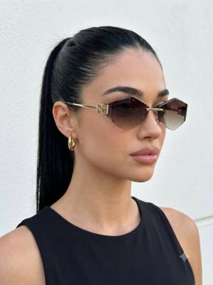 Miu Miu Koyu Kahve İthal Kadın Gözlük G4644-VLL Kahverengi