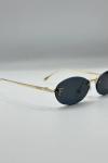 Fendi First Crystal Oval FE4075US Siyah Kadın Gözlük G4655-ILY Siyah