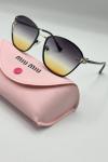 Miu Miu Square Renkli Cam İthal Kadın Gözlük G4658-ILY Diğer