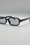 Prada PR A02V Siyah Şeffaf Cam Unisex Gözlük G4671-ILY Siyah