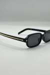 Prada PR A02V Gold-Siyah Unisex Gözlük G4673-ILY Siyah