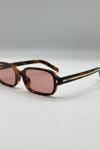 Prada PR A02V Leopar Pembe Cam Unisex Gözlük G4674-ILY Leopar