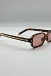 Prada PR A02V Leopar Pembe Cam Unisex Gözlük G4674-ILY Leopar