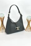 Tod s T Timeless Siyah Deri Hobo Omuz Çantası VLT-473 Siyah