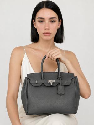 Hermes Birkin Siyah Kadın Çanta Büyük Boy  VLT-492