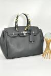 Hermes Birkin Siyah Kadın Çanta Büyük Boy  VLT-492 Siyah