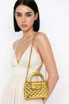 Chanel Small Kelly Metalik Gold Kapitone Çanta  VLT-512 Gold