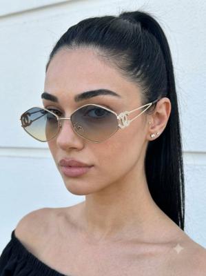 Chanel Logolu Degrade Cam Metal Güneş Gözlüğü G4707-CN Diğer