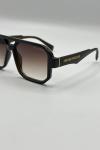 Emporio Armani Kare Pilot Köprülü Erkek Güneş Gözlüğü G4720-CN Kahverengi