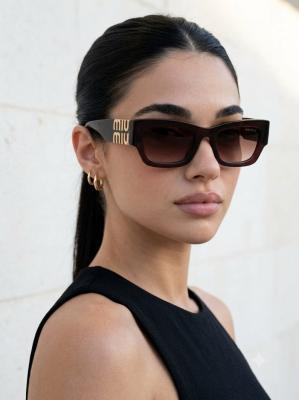Miu Miu MU 09WS Kahverengi Kadın Gözlük G4721-CN