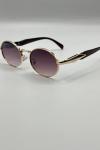 Prada PR 65ZS Oval Kahverengi İthal Unisex Gözlük G4723-CN Kahverengi