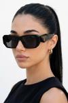 Prada PR 09ZS Unisex Siyah  Güneş Gözlüğü G4727-CN Siyah