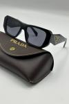 Prada PR 09ZS Unisex Siyah  Güneş Gözlüğü G4727-CN Siyah