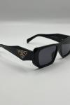 Prada PR 09ZS Unisex Siyah  Güneş Gözlüğü G4727-CN Siyah