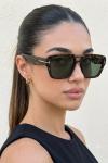 Tom Ford Redford FT1153 Leopar Yeşil Cam Unisex Gözlük G4739-CN