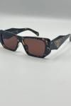 Prada PR 09ZS Unisex Leopar Güneş Gözlüğü G4740-CN