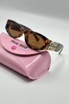 Miu Miu Glimpse Leopar İthal Kadın Gözlük G4742-CN Leopar