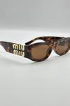 Miu Miu Glimpse Leopar İthal Kadın Gözlük G4742-CN Leopar
