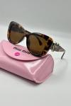 Miu Miu MU Heart Edition Leopar Kadın Gözlük G4746-CN Leopar