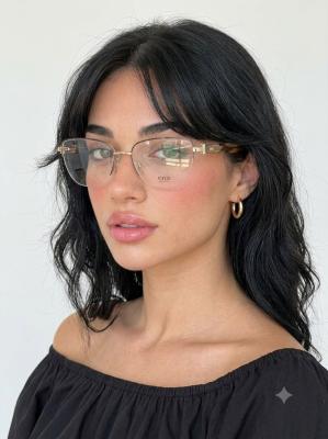 Ena Eyewear Kadın Metal Çerçeveli Optik Gözlük G4758-CN