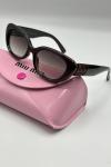 Miu Miu Oval/Panto Kahverengi İthal Kadın Gözlük G4761-CN