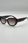 Miu Miu Oval/Panto Kahverengi İthal Kadın Gözlük G4761-CN