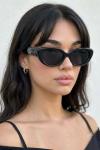 Miu Miu Oval/Panto Siyah İthal Kadın Gözlük G4762-CN