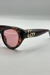 Gucci Running GG Pembe- Leopar İthal Kadın Gözlük G4769-CN