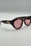 Gucci Running GG Pembe- Leopar İthal Kadın Gözlük G4769-CN