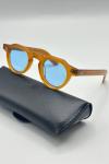 Cannes Heritage Collection Turuncu Mavi Cam Unisex Gözlük G4772-CN Ekru Turuncu