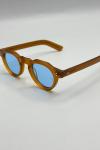 Cannes Heritage Collection Turuncu Mavi Cam Unisex Gözlük G4772-CN Ekru Turuncu