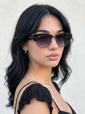 Ray-Ban Mega Clubmaster Siyah İthal Unisex Gözlük G4775-CN Siyah